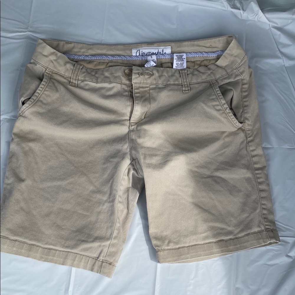 Chaps Tan Women's Shorts